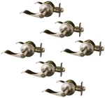 Design House 190702 Stratford Privacy Door Lever Set - Nickel. Fixed Price $124.99.