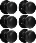 Dummy Door Knob, 6 Pack Matte Black Interior/exterior Knobs For Closet, .... Fixed Price $41.99.