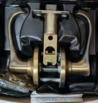 Door Knob Black&decker Kwikset Leverset Brushed Brass New All Parts. Fixed Price $13.00.