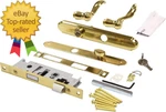 Certified Storm Door Revere Mortise Brass Handle Set, Replacem. Fixed Price $127.59.