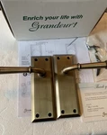 Grandeur GS22-FAVGEO-VB Georgetown Double Dummy Door Handle Solid Vintage Brass. Fixed Price $289.00.