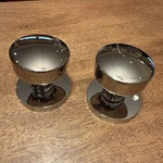 Emtek 5059LAUUS14 Disk Rosette Dummy Laurent Round Knob Polished Nickel. Fixed Price $71.25.