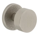 Viaggio 622325 Circolo Leather Texture Privacy Door Knob Set -bsatin Nickel. Fixed Price $99.95.