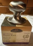 753293 Design House Cambridge Dummy Door Knob Satin Nickel New. Fixed Price $12.00.