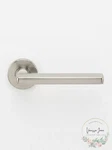Emtek Brass Helios Lever, Satin Nickel. Fixed Price $25.81.