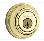 Kwikset 800 Series Single Cylinder Lock Deadbolt Smartkey Security Polished Bras. Fixed Price $32.46.
