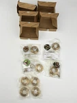 Lot Of Baldwin Hardware Half Dummy Rosette 5002.031.IDM Non-lacquered Brass M261. Fixed Price $59.99.