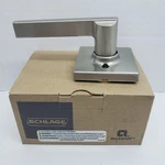Schlage Col. Non-turning Lever Collins Trim Satin. Fixed Price $15.75.