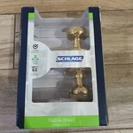 4 Doorknob Schlage F10 V Sac 619 Hall/closet Style Finish Satin Nickel. Fixed Price $29.99.