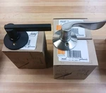 Lot Of 3 Schlage 2) F170ACC619 1) F170LAT622 Non Turn Door Handle. Fixed Price $14.99.