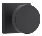 Baldwin Contemporary Passage Door Knob Square Rose Black PS.CON.CSR.190.6L.DS. Fixed Price $60.00.