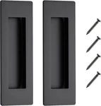2 Pack Pocket Door Handles Sliding Closet Pulls 5.9" Flush Barn. Fixed Price $15.75.