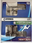 Brinks 2716-119 Wave Style Lever Knob For Hall & Closet Doors, Satin Nickel. Fixed Price $16.99.