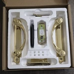 Andersen Bright Brass Gliding Door Handles + Hardware * Newbury Trim Set 2579435. Fixed Price $89.95.