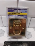 Locking Pocket Door Latch Solid Brass By Hillman #852730 & Fast Free Ship!. Fixed Price $18.99.