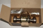 Schlage Georgian Passage Door Knob Satin Nickel F10 619 Cam Hall & Closet. Fixed Price $19.99.