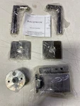 Baldwin L021055PASS Door Lever Set With R017 Rose, Estate Collection - Polished. Fixed Price $196.99.
