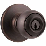 Kwikset, Polo Keyed Entry Knob 400P 11P In Venetian Bronze,. Fixed Price $12.99.
