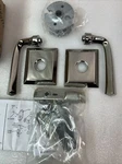 Baldwin 5141.055.PASS Lever W/R033 Rose -passage Set Polished Nickel FINISH2-3/8. Fixed Price $101.61.