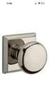 Baldwin Ps.rou.tsr Round Passage Door Knob - Nickel. Fixed Price $81.50.