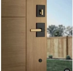 Kwikset 971PVLRCT-5144 Prava Lever Keyed Entry Interior Pack With Knurled Handle. Fixed Price $34.99.