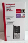 Honeywell Wi-fi Electronic Deadbolt Exterior Entry Door Lock Satin Nickel. Fixed Price $34.95.