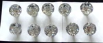10 Crystal Clear Glass Dresser Door Knobs Cabinet Furniture Drawer Chest. Fixed Price $38.25.