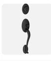 Schlage F58 Wkf 716 Wakefield Handleset With B60 Aged Bronze Finish. Fixed Price $85.00.