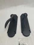 Emtek 7757DFB Dummy Pair Sideplate Flat Black. Fixed Price $69.99.