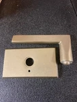 Emtek C720LRTWB Lariat Rustic Privacy Door Lever, Modern Tumbled White Bronze. Fixed Price $208.99.