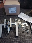 Schlage F40-LAT-COL Latitude Privacy Door Lever Set. Fixed Price $20.00.