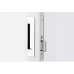 Pocket Door Handle Pull Emtek Narrow Modern Satin Nickel 7-1/4" Tall Passage. Fixed Price $225.40.