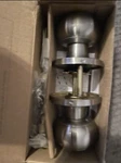 Probrico Passage Door Knob Brushed Nickel Interior Keyless Closet DL609SNPS. Fixed Price $19.99.