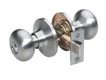 Privacy Door Knob Ball Bed & Bath Satin Nickel Master Lock. Fixed Price $12.00.