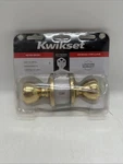 Kwikset Keyed Entry Polished Brass 94002-444. Fixed Price $15.00.