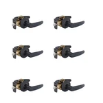 Amazon Basics Straight Door Lever, Passage, Matte Black, 6-PACK. Fixed Price $101.79.