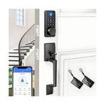 Smart Keyless Entry Door Lock Set W/front Handle, 0.1S Fingerp... Fast Ship. Fixed Price $132.96.