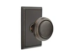 Emtek 8521NWUS10B Dummy, Rectangular Rosette, Norwich Knob, Oil Rubbed Bronze. Fixed Price $152.00.