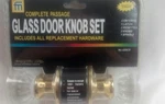 Complete Glass Door Hardware Franklin 020CS-LATCH,SPINDEL,2KNOBS2ROSETS. Fixed Price $49.99.