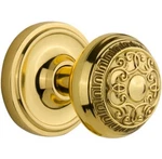 Nostalgic Warehouse Classic Rosette With Egg & Dart Round Door Knob. Fixed Price $139.99.