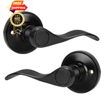 Gobrico 2 Matte Black Dummy Door Levers, Wave/drop 1 Pack,. Fixed Price $42.98.
