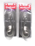 Lot Of 2 Kwikset Tustin Left Right Hand Lh Rh Dummy Inactive Lever Satin Nickel. Fixed Price $24.99.