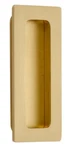 Emtek 220304US4 Modern Rectangular 4" Flush Door Pull - Satin Brass. Fixed Price $14.99.