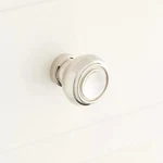 Signature Hardware 1-1/4" Cipullo Solid Brass Round Cabinet Knob Polished Nickel. Fixed Price $9.50.