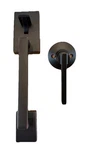Schlage Century Entrance Handle W/ Latitude Lever In Aged Bronze FE285CEN716LAT. Fixed Price $69.95.