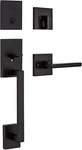 *1-PIECE* Kwikset San Clemente Hs Halifax Single Cylinder Matte Black 98180-020. Fixed Price $114.99.