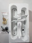 Pella White French Door Handle Set Left Hinge W/key Cylinder **open Box**. Fixed Price $189.95.