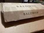 Baldwin Seattle Full Dummy Handleset W/ Non Turning Int Venetian Bronze. Fixed Price $129.99.