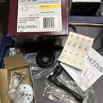 Baldwin Images 5445-102-RDM Oil Rubbed Bronze Right Dummy 3/8 Bs Antique Brass. Fixed Price $26.95.