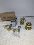 Copper Creek BK2020PB Ball Passage Door Knob, Polished Brass Openbox. Fixed Price $15.84.